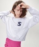 싹(SAKK) Sakk Sweatshirt light grey With suede logo