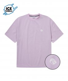 MCC CENTER LOGO ICE SHELL T-SHIRTS_OVER FIT_L/VIOLET