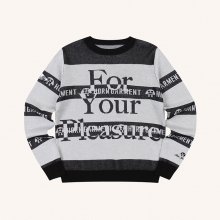 W FOR YOUR PLEASURE JQD KNIT CREW