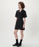 싹() Black mini safari dress(Gentle.2)