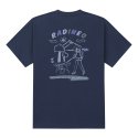 라디네오(RADINEO) 패밀리 도그 네이비 반팔 티셔츠