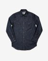 035 Denim Western Shirts (Blue)
