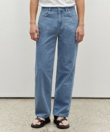 [여름원단]Semi Wide Jeans DCPT003Blue