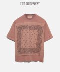 VINTAGE BANDANA T-SHIRT (BROWN)