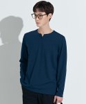 체이스컬트() 남자 베이직 넥트임 티셔츠-BAZK5101B1N