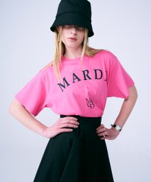 TSHIRT LOGO MRCD_PINK BLACK