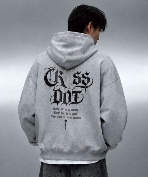 Framedot 2WAY overfit hood zip-up 3 цветов [CRDH_4004]