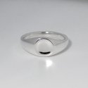 월간(WOLGAN) Curve Silver Ring