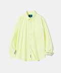 New Color Standard Stitch Linen Shirt S90 Light lemon