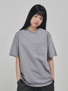 에센셜 반팔 티셔츠 (Grey)