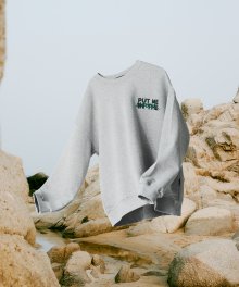 [WOODZ X AMES]PUT ME IN THE WOODZ SWEATSHIRT_GY