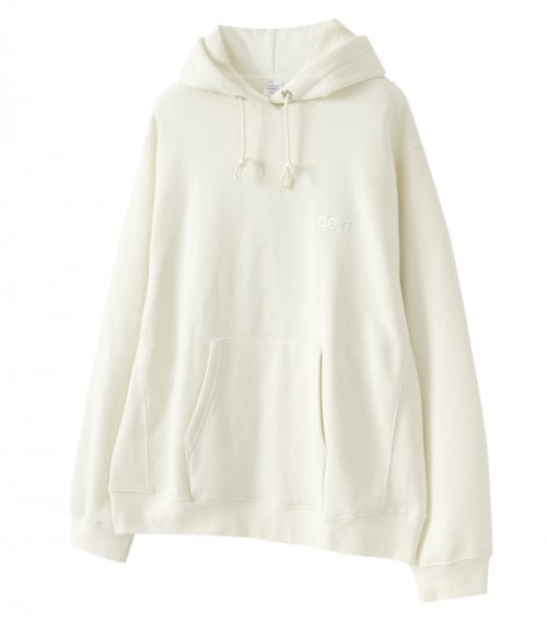 EMBROIDERED CEC HOODIE(IVORY/нап)