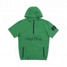 Half Zip-Up Hoody Anorak Jacket_Green (Men)