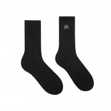 Color Solid Socks_Black