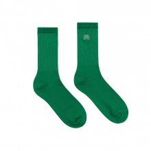 Color Solid Socks_Green