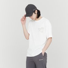 아스타리스크 스퀘어 백 티셔츠 Off White (S22MURTS13)