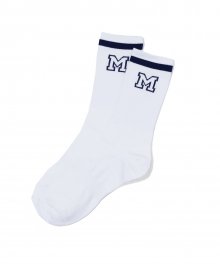 MARKM SYMBOL SOCKS NAVY