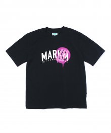 PAINTING LOGO T-SHIRTS BLACK