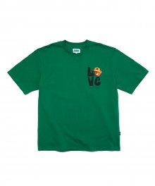 LOVE BEAR T-SHIRTS GREEN