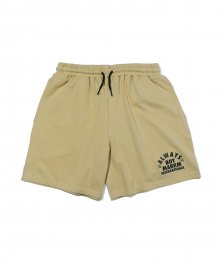 2 END TERRY SHORTS BEIGE