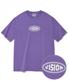 VSW Oval T-Shirts Purple