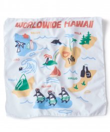 HAWAII MAP BANDANA