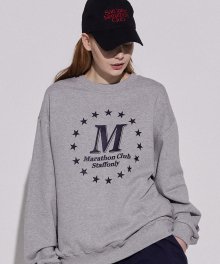 STAR-STAR SWEATSHIRTS (MELANGE GREY)