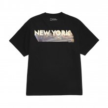 N222UTS890 어반 시티 반팔 티셔츠 1 NEW YORK BLACK