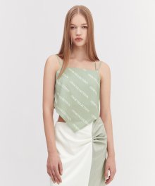 LOGO PATTERN TOP [MINT]