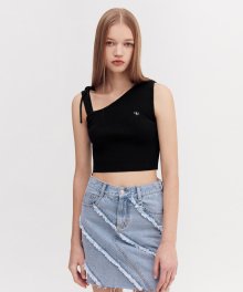 OIC STRAP TOP [BLACK]