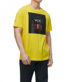 페라리 나이트라이드 반소매 티셔츠 - 옐로우 / 534847-02