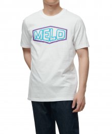라멜로볼 멜로 원 반소매 티셔츠 - 화이트 / 537123-01