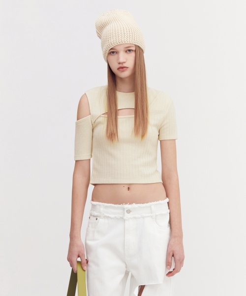 오아이오아이 컬렉션(OIOI COLLECTION) LAYERED KNIT [IVORY] - 사이즈 & 후기 | 무신사