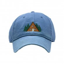 Adult`s Hats A-Frame on Slate Blue