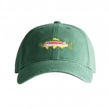 Adult`s Hats Trout on Moss Green