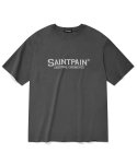 세인트페인(SAINTPAIN) SP 오리지널 로고 티셔츠-차콜 그레이