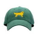 하딩레인(HARDING-LANE) Adult`s Hats Golden Retriver on Moss Green