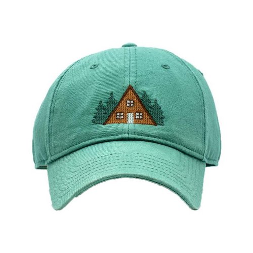 Adult`s Hats A-Frame on Moss Green