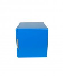 WOOD BOOK BOX BLUE