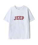 지프(JEEP) Arch zip Logo T-shirt  (JN5TSU175MW)