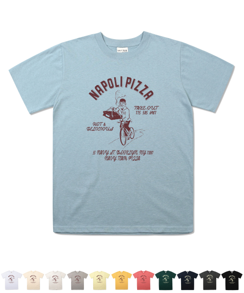 네이비팀(navyteam) NTV-NAPOLI PIZZA SHORT SLEEVE