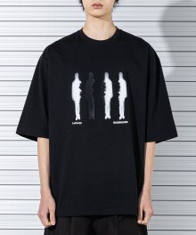 PROJECTION FOUR MEN T-SHIRTS MSTTS005-BK