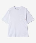 아크네 스튜디오(ACNE STUDIOS) 남성 포켓 반소매 티셔츠 - 화이트 / BL0214183