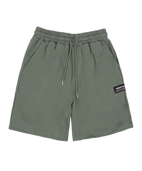 MUSINSA  BEENTRILL Essential Comfort Fit Sweat Shorts Pants (Khaki)