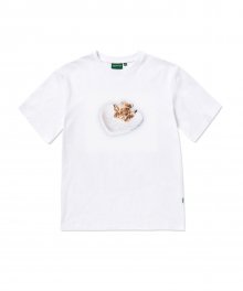 Feather Bear TEE_White