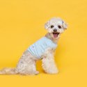 플로트(FLOT) 코지 크롭민소매티셔츠 스카이민트 강아지옷