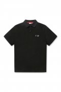 GOLF Embroidered Polo shirt_L4TAM22151BKX