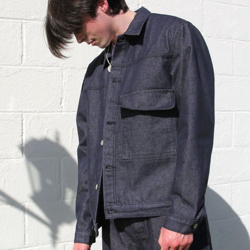 Denim trucker(raw)