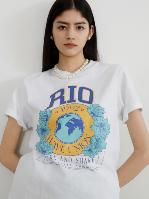 WAVE UNION★韓国 人気 Rio T-shirt 半袖Tシャツ A'GEM/9 × .kom『SINCITY/シンシティ』Hologram Logo T-Shirt