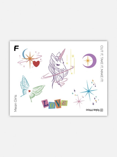 페이크타투(FAKETTT) Unicorn - 후기 | 무신사